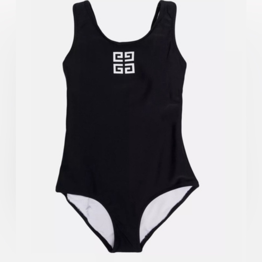 Givenchy Girls black one piece suit in size 12